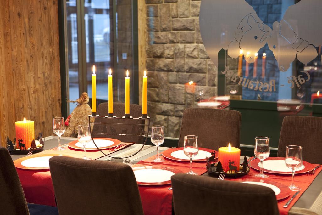 Hotel Restaurant L'Escale Verbier Esterno foto